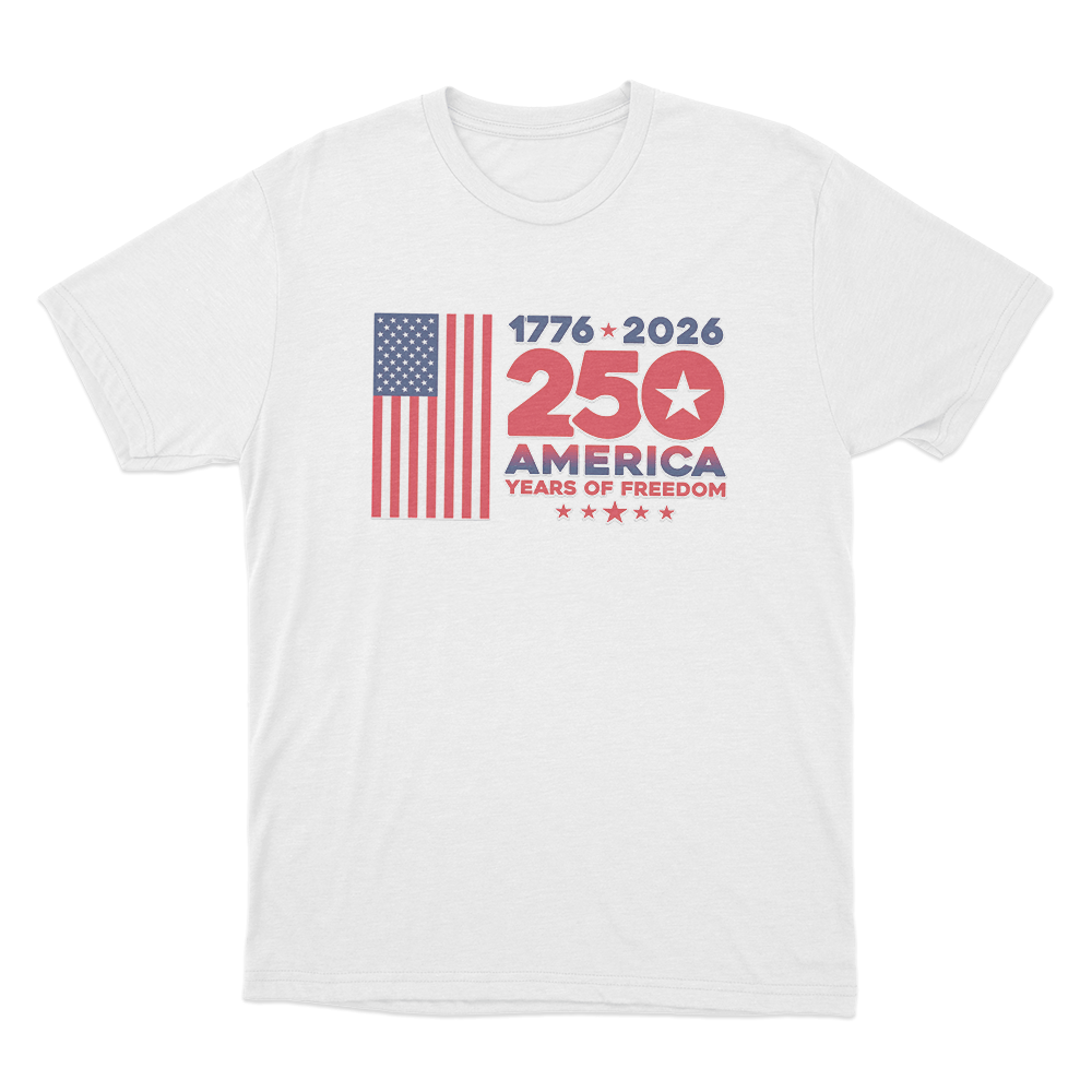 America 250Th Anniversary Unisex T Shirt White America 250Th Anniversary Unisex T Shirt White
