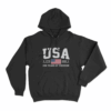 USA 1776 2026 250Th Anniversary Unisex Hoodie Black 1