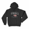 USA 250Th Anniversary Flag Unisex Hoodie Black